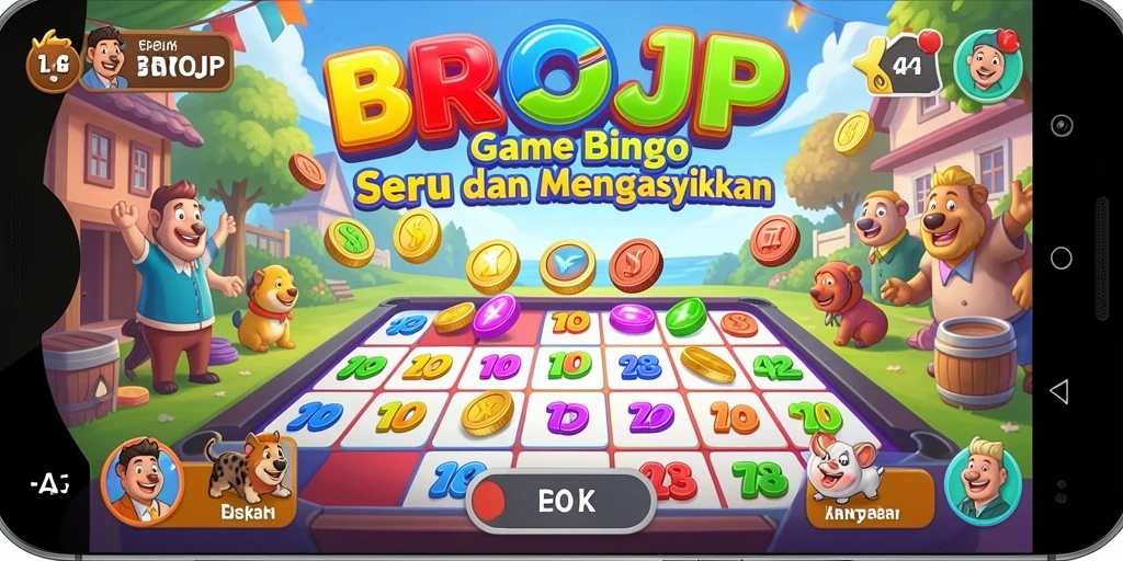 Tampilan gameplay seru di <strong>BROJP</strong> dengan banyak interaksi dan hadiah menarik.