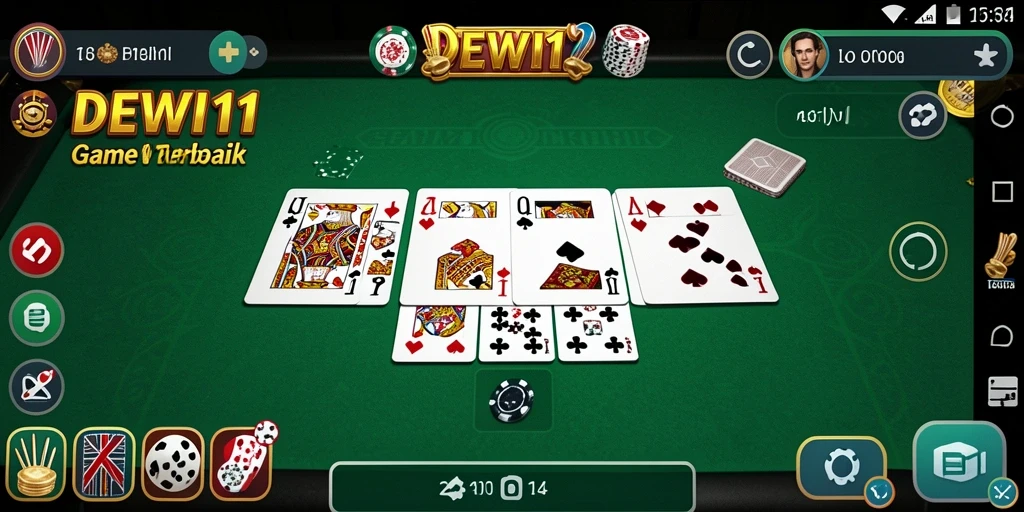 Tampilan gameplay DEWI11 yang seru dan interaktif.