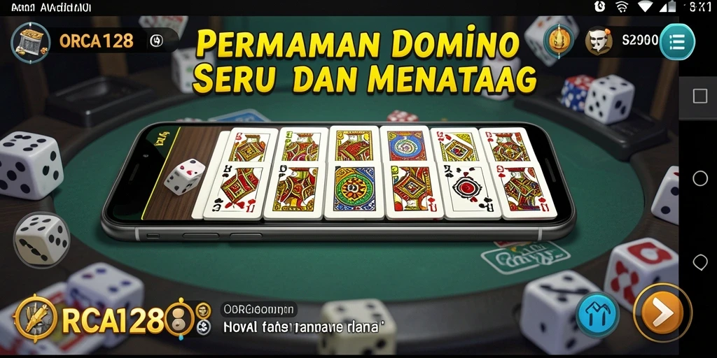 Gameplay dominonya yang seru dan menantang.