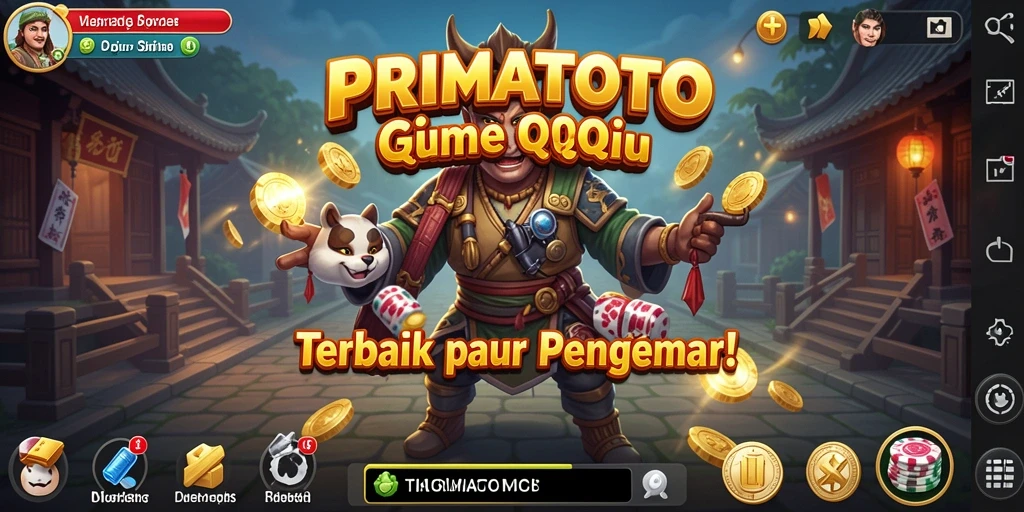 Screenshot PRIMATOTO dengan aksi gameplay QiuQiu yang seru.