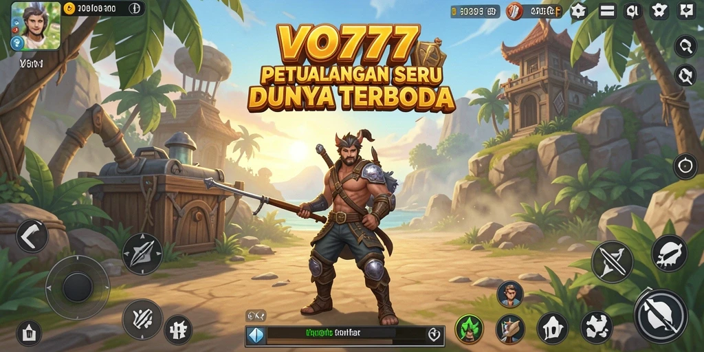 Screenshot menampilkan gameplay seru di dunia terbuka VO777.