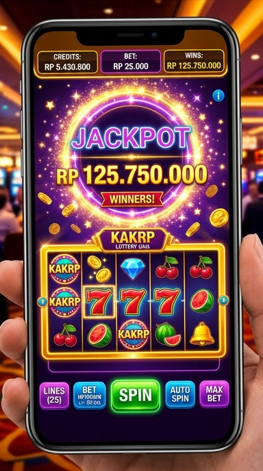 Halaman unduh aplikasi dengan informasi detail di kakrp.